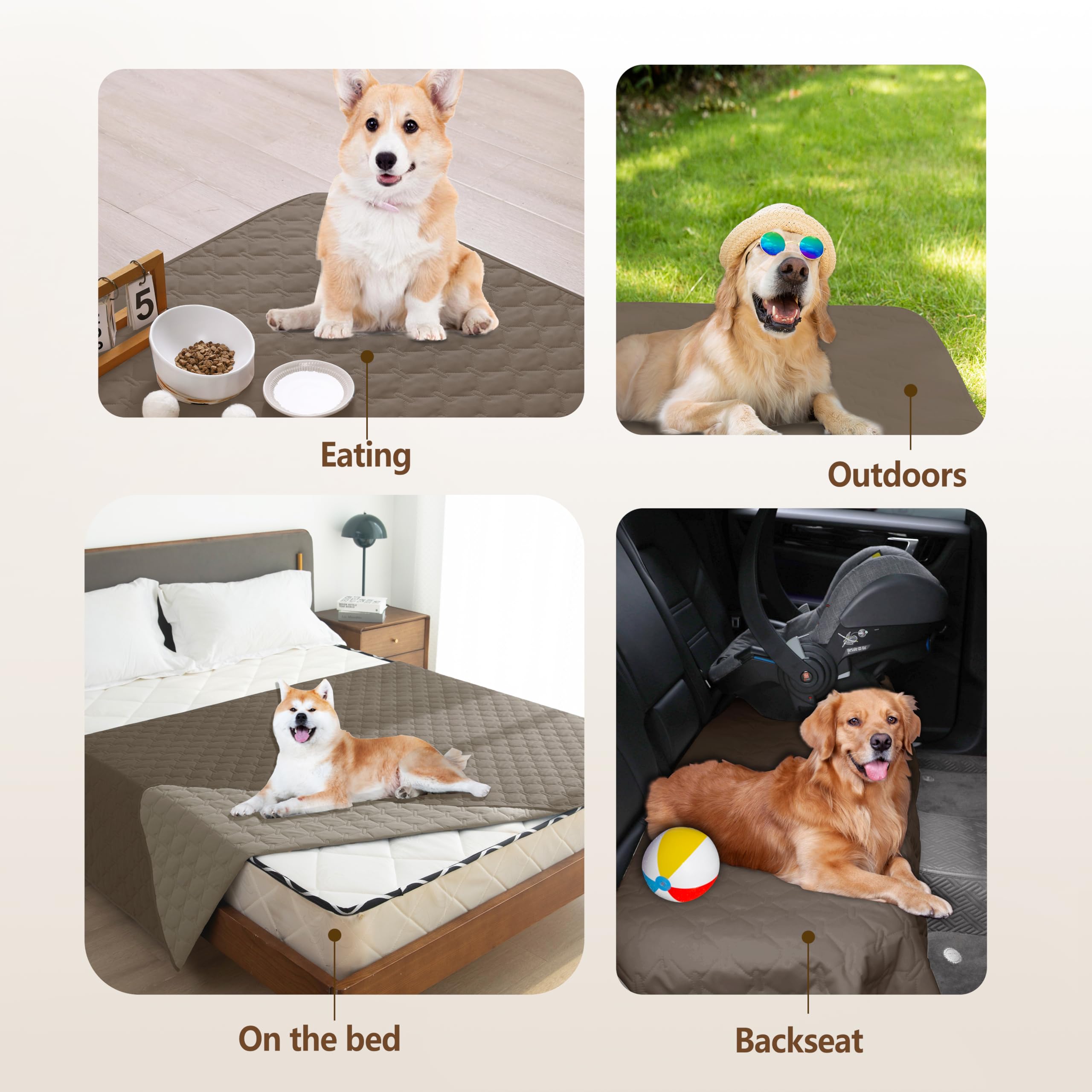 Gogobunny sofa protector keeps couches safe from scratches, bites, and saliva.