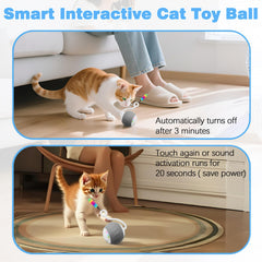GOGODOGYA smart cat toy LED light close-up demonstrates safe visual stimulation.