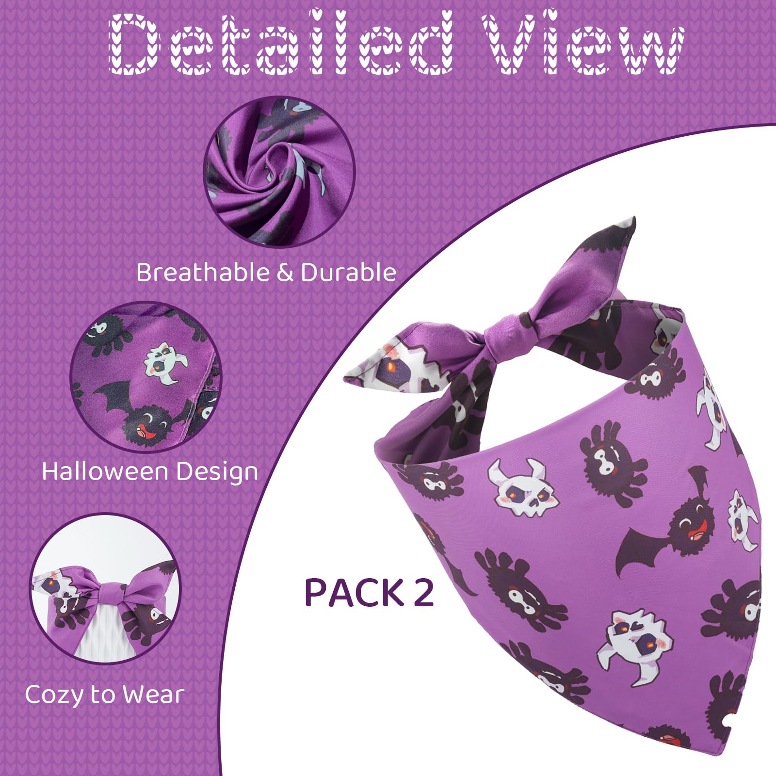 Goherii bandana soft fabric closeup highlighting lightweight comfort