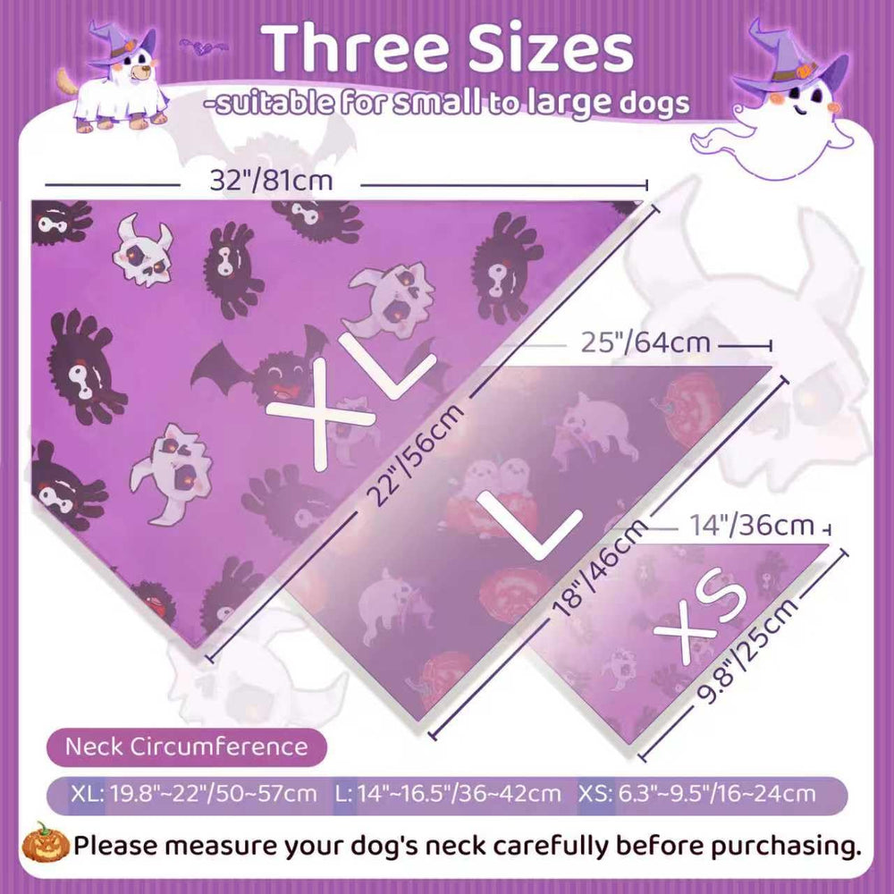 Goherii gift-ready Halloween bandanas packaged for gifting