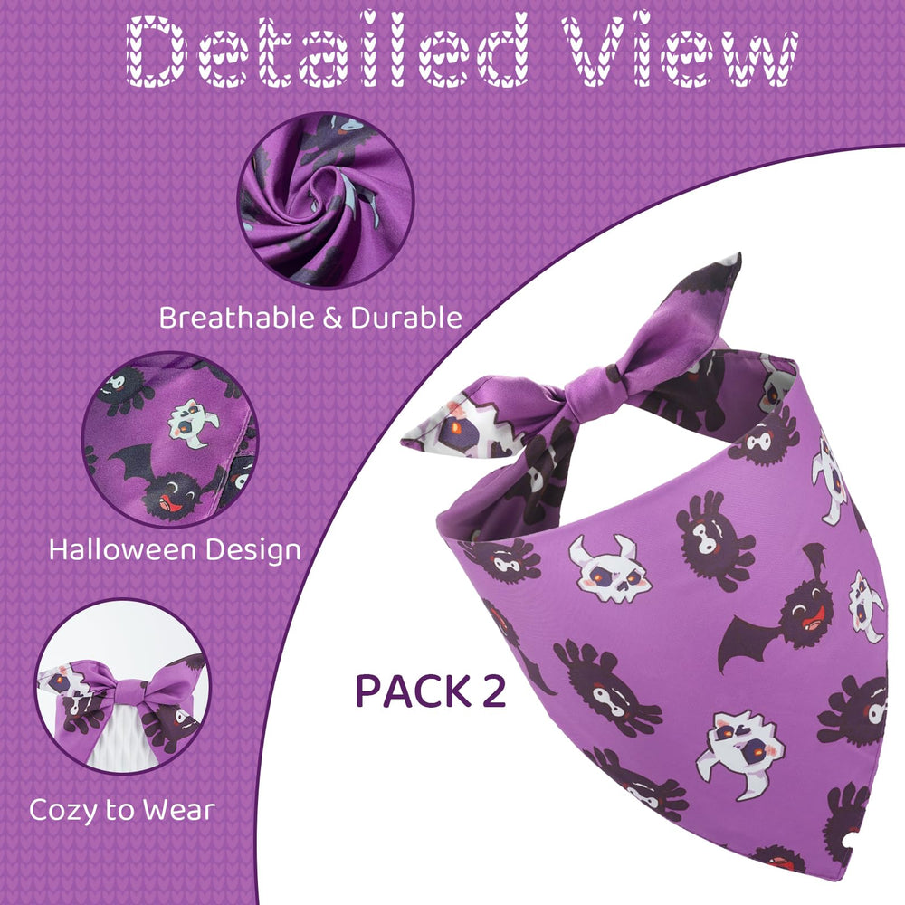 Goherii soft fabric bandana close-up for all-day pet comfort