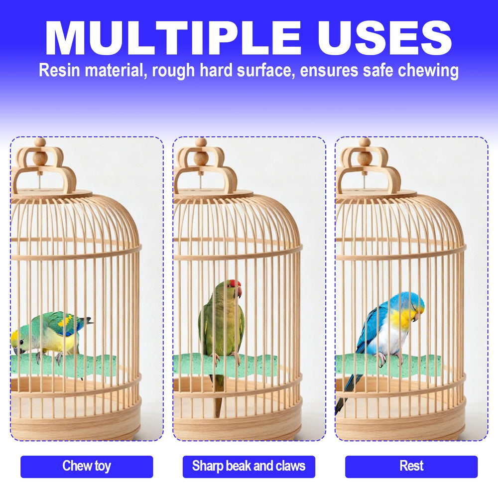 Goktvai compact grooming perches ready for cage setup