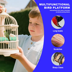 Goktvai two piece perch pack suitable for parrots and other small birds