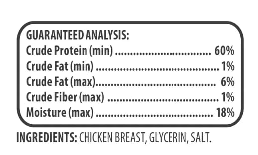 Golden Rewards grain-free label signals clean ingredients for mindful snacking.