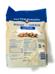 Golden Rewards dog treat ready to give, training reward option with peanut butter and chicken.