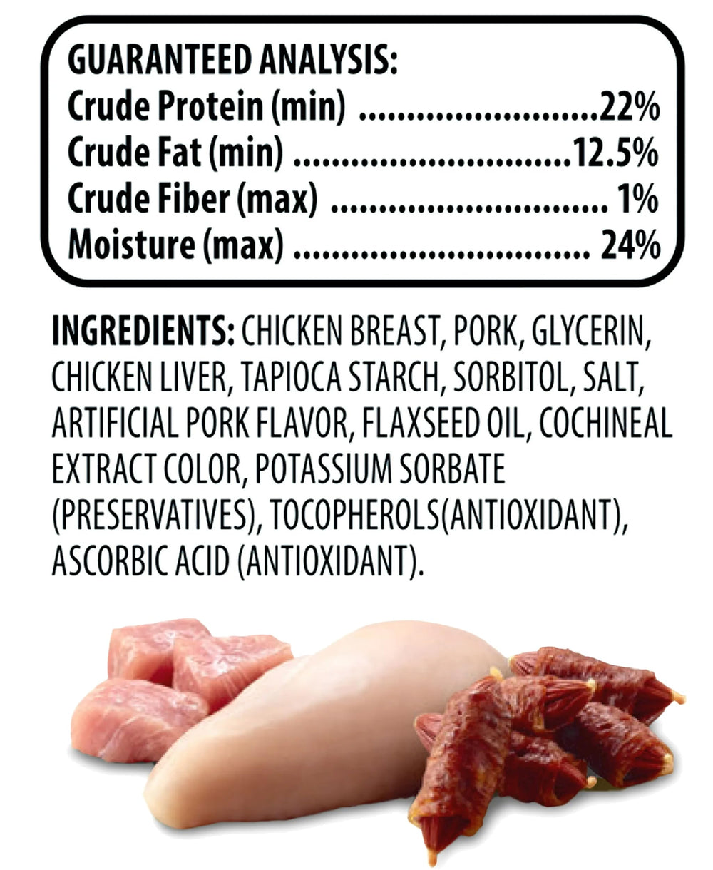Golden Rewards pigs-in-a-blanket 16oz-bag shown for home storage and freshness.