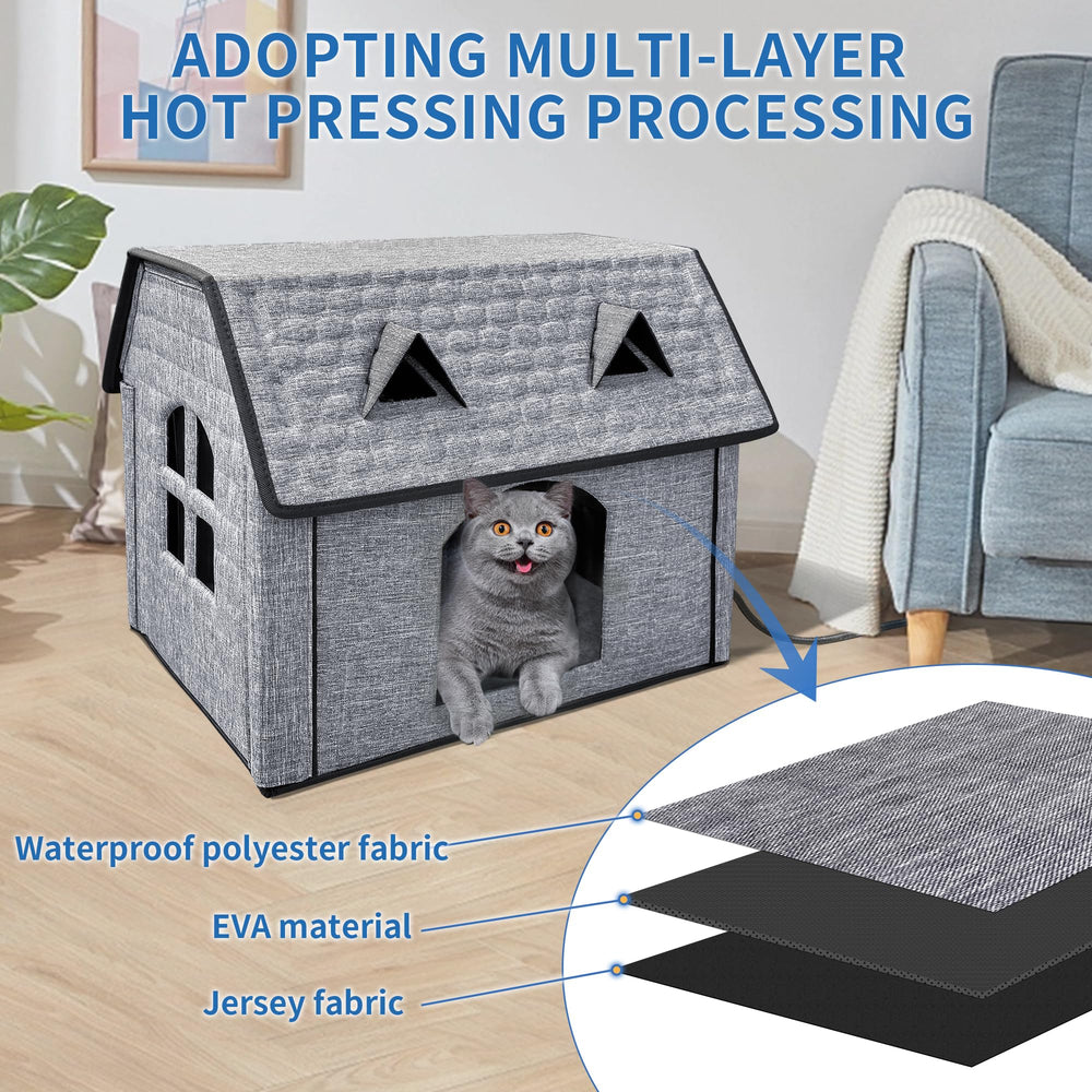 GOLOPET adjustable temperature timer enables customized warmth with flexible scheduling.