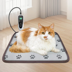 GOLOPET Cat Heating Pad 18x18 front view showing large warm surface for pets