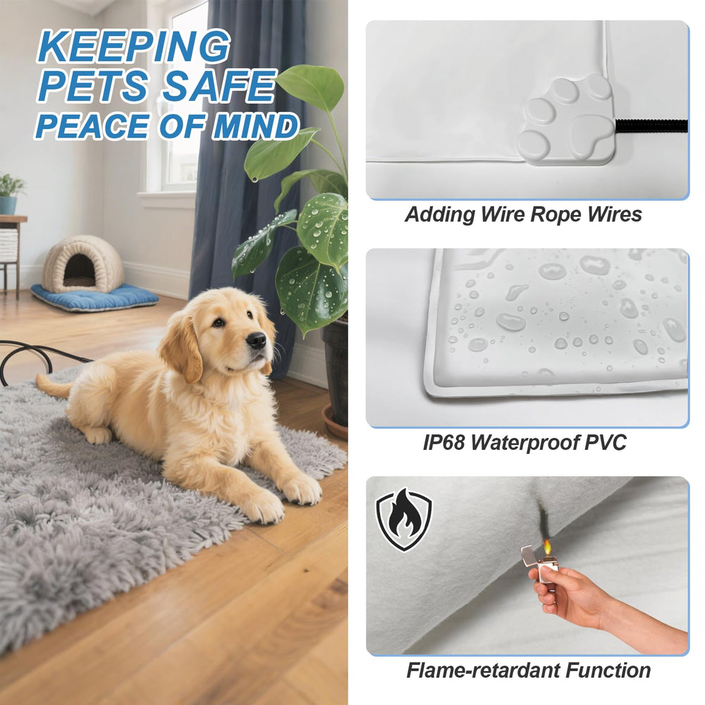 GOLOPET eight-layer safety design enhances warmth safety