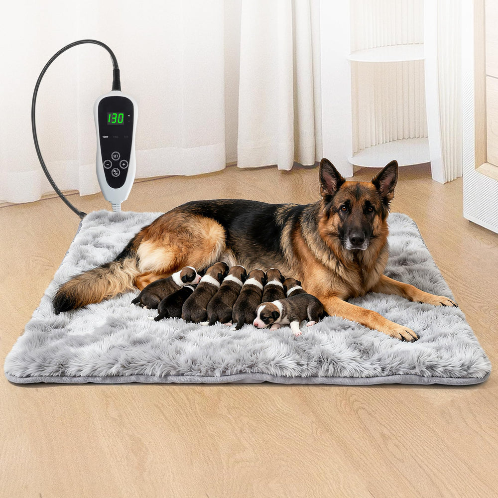 GOLOPET extralarge dog heating pad with thermostat for large breeds