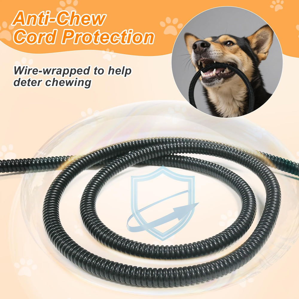 GOLOPET reinforced cable buckle helps prevent wear