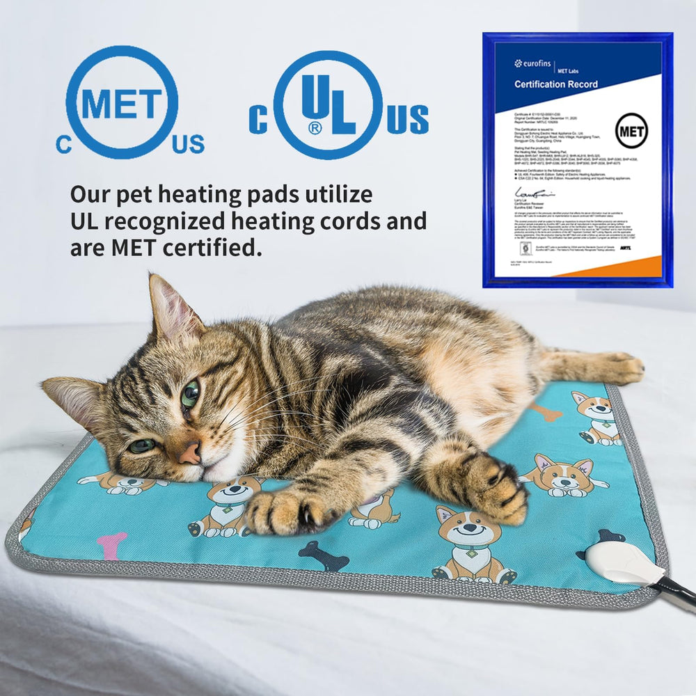 GOLOPET pad lets dogs lounge comfortably with gentle warmth.