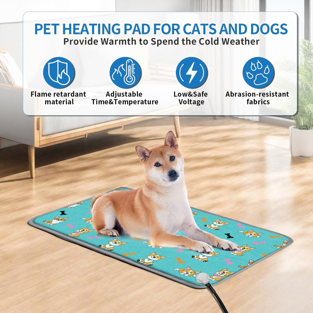 GOLOPET double-spiral heating wires provide rapid warmth in minutes.