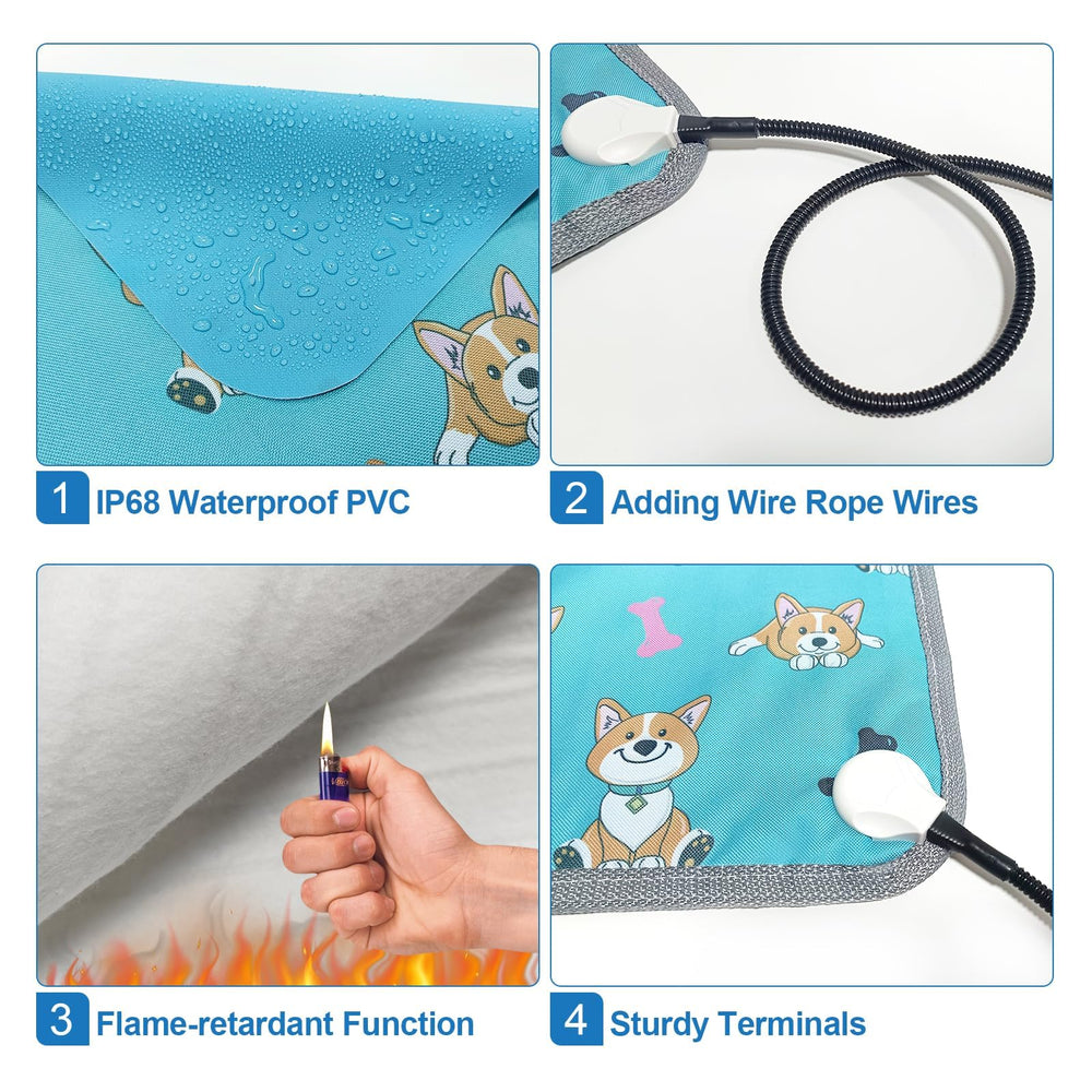 GOLOPET pad with dual MET and UL certification for trusted safety.