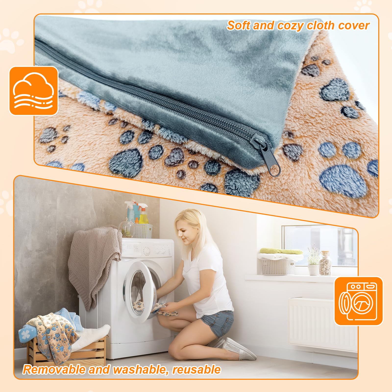 GOLOPET eight-layer safety design with quick warm-up enables rapid comfort