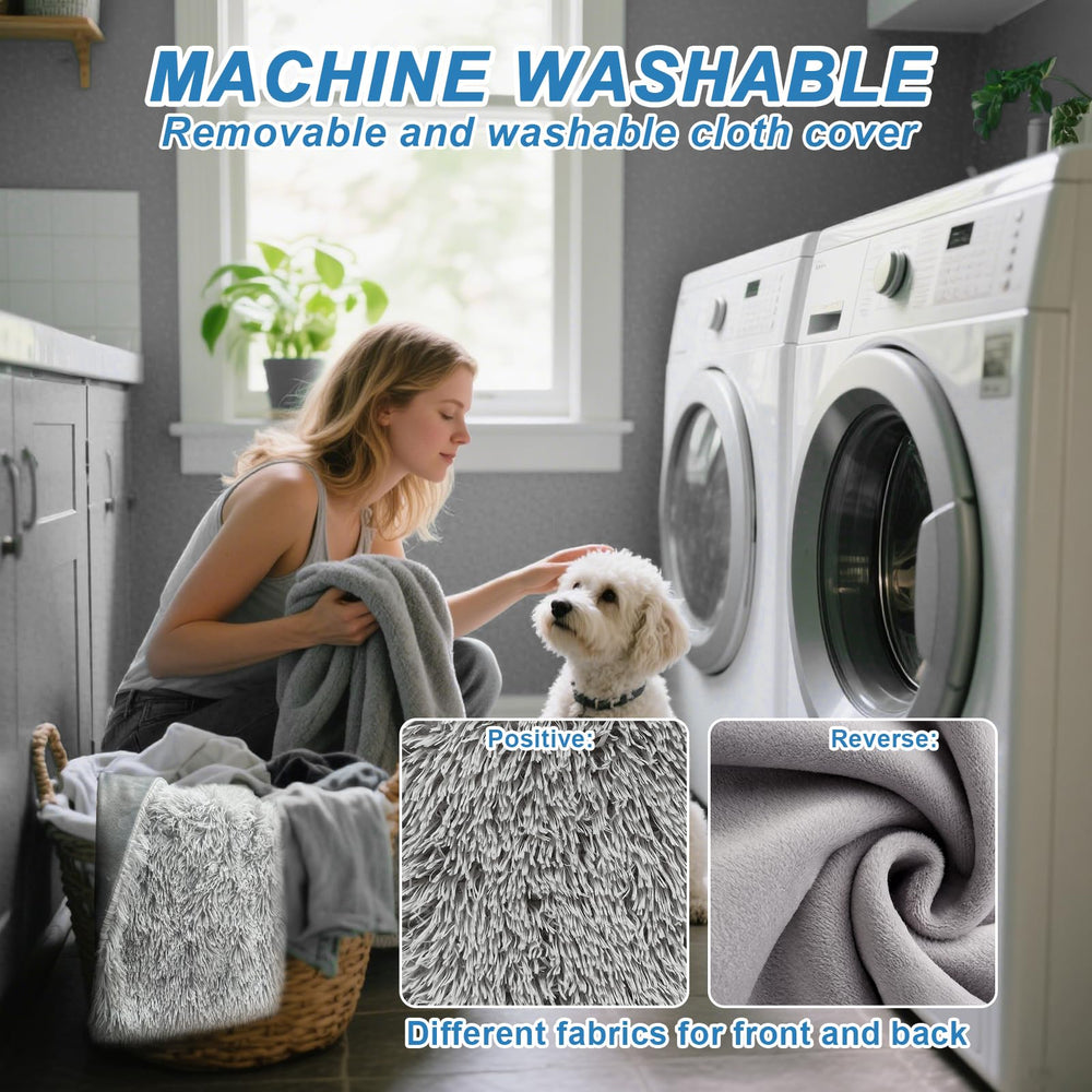GOLOPET removable machine-washable cover maintains a clean surface.