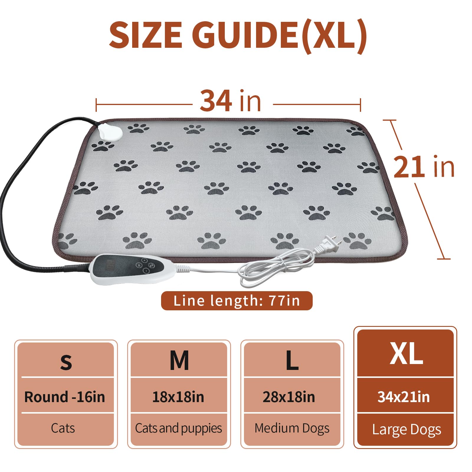 GOLOPET smart thermostat switch enables safe, adjustable heating for pets