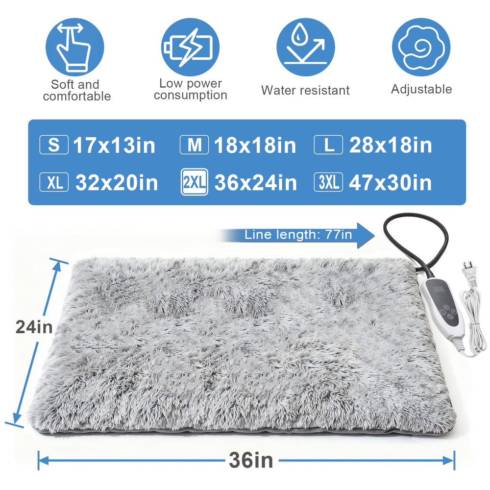 GOLOPET waterproof PVC material highlights durable, easy-to-clean surface.