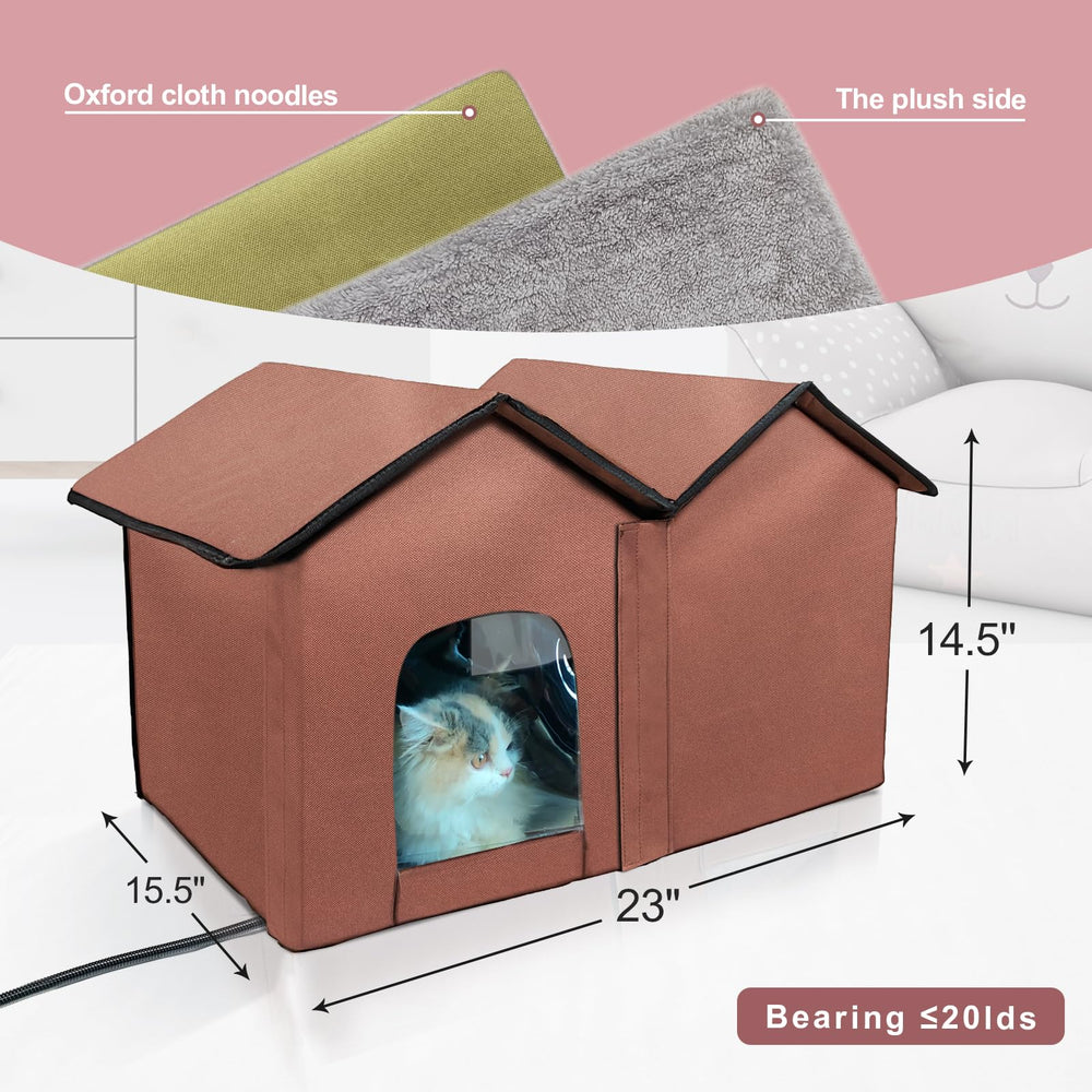 GOLOPET windproof awning and insulation keep pets warm outdoors