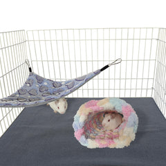 GOMIBABY handmade crochet tunnel close-up shows artisanal texture and comfort