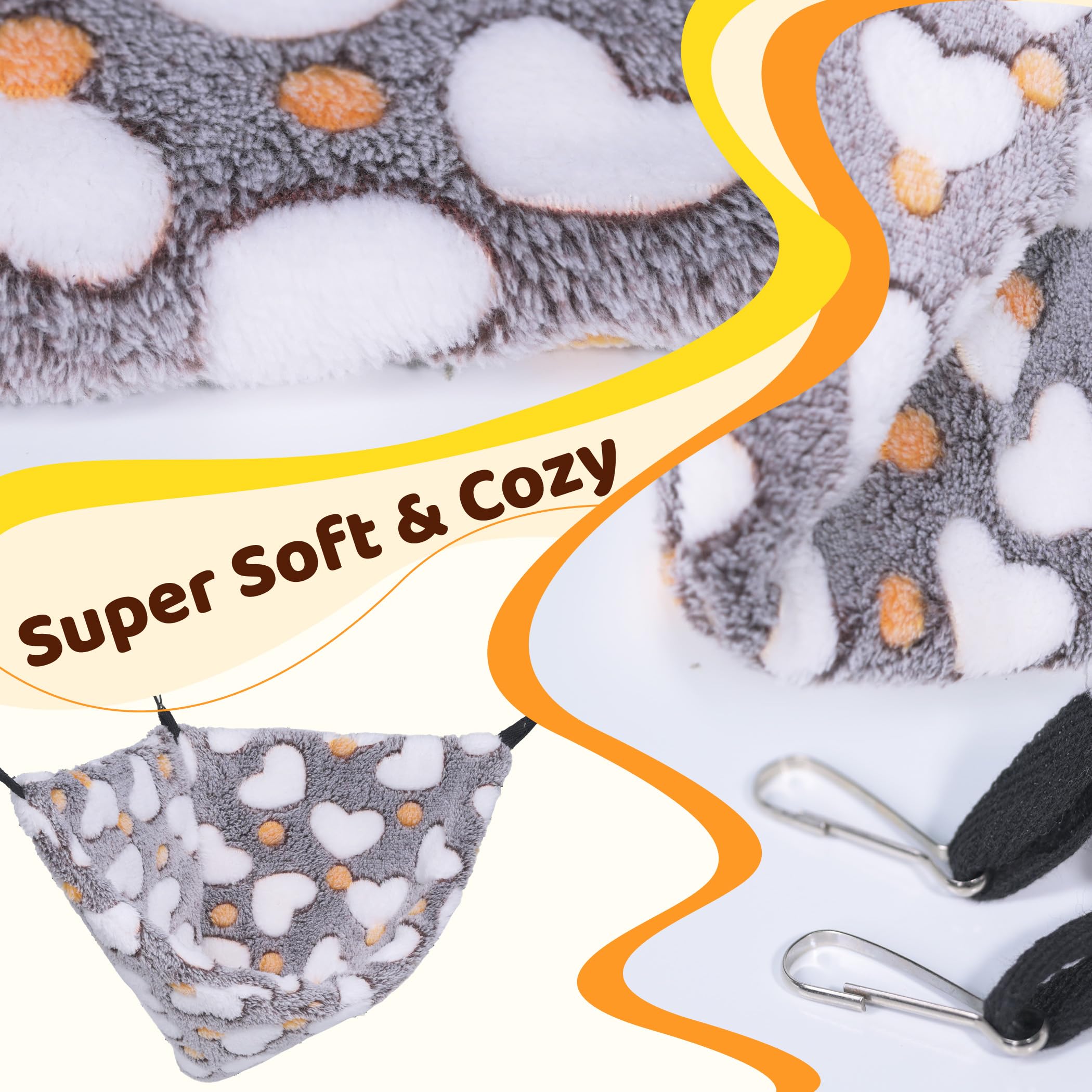 GOMICRAFT double-layer plush-corner hammock delivers extra softness for naps.
