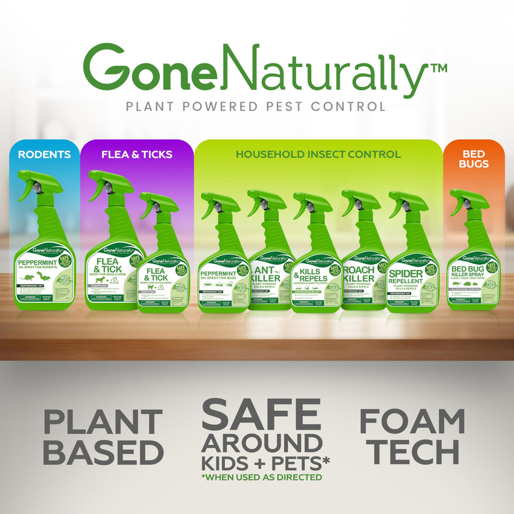 GoneNaturally natural pest protection for homes with pets.