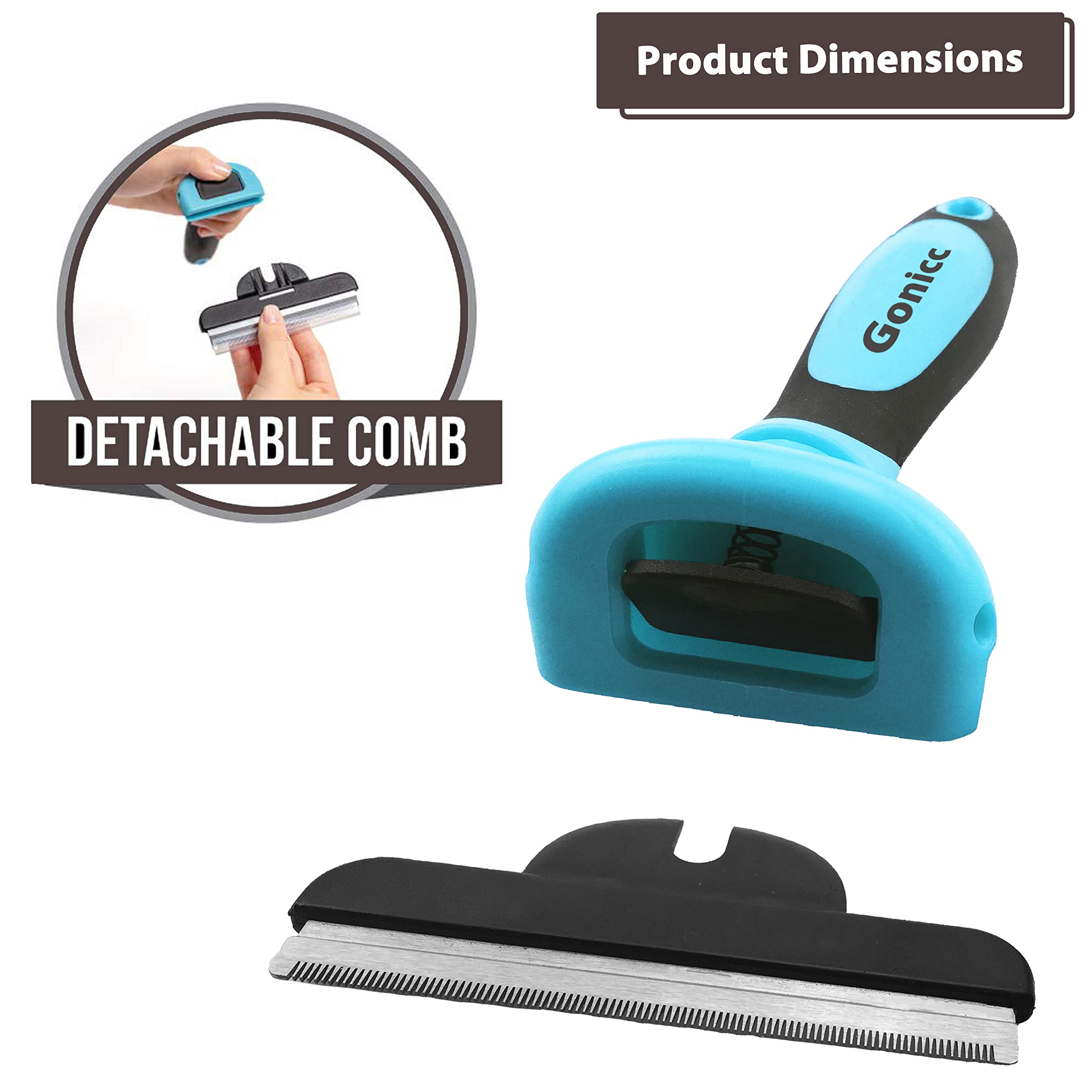 Gonicc PDT-1001 blue durable design built to last for years