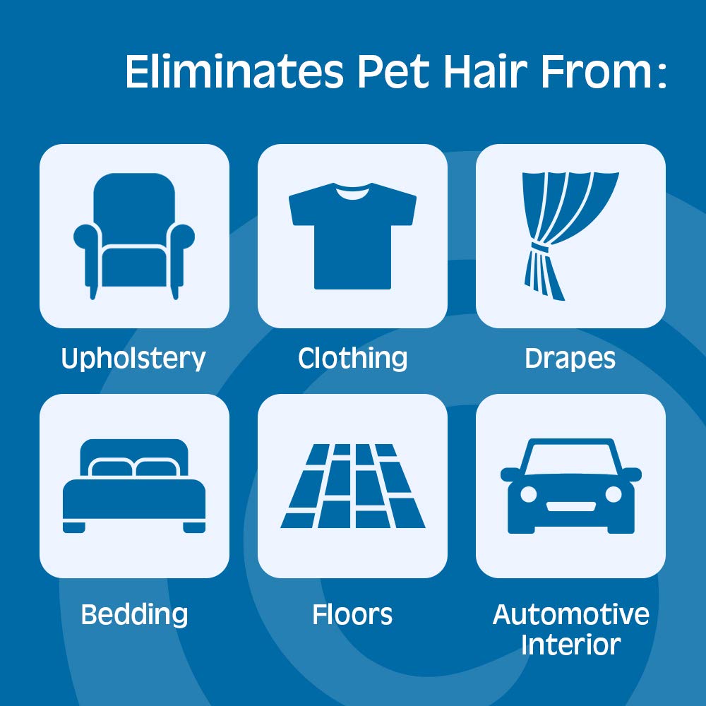 Gonzo Natural Magic Pet Hair Lifter uses all-natural materials with no water or residue.