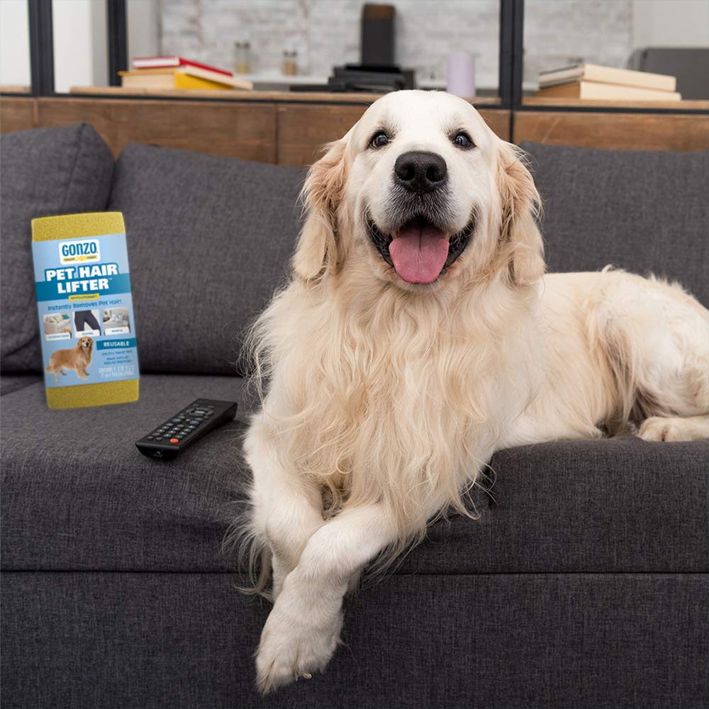 Gonzo Natural Magic Pet Hair Lifter is versatile for windows, vents, upholstery and more.