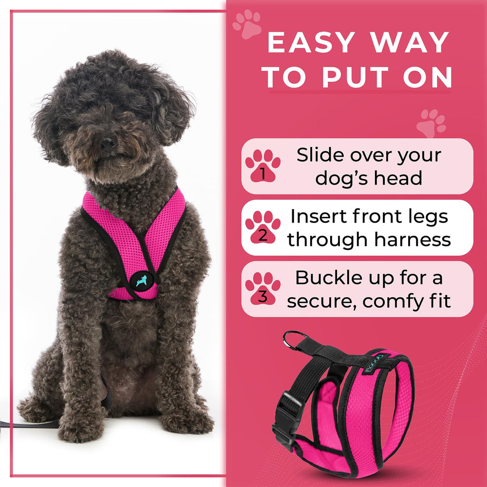 Gooby Comfort X Flamingo Pink machine washable for easy care.