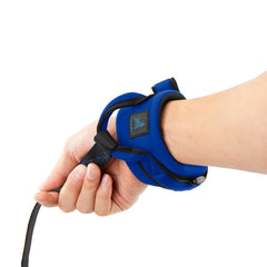 Gooby neoprene wrist band showcasing easy fastener for quick on/off.