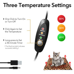 GooCare leopard outdoor-use image highlights weather-ready warmth for porch or park pets