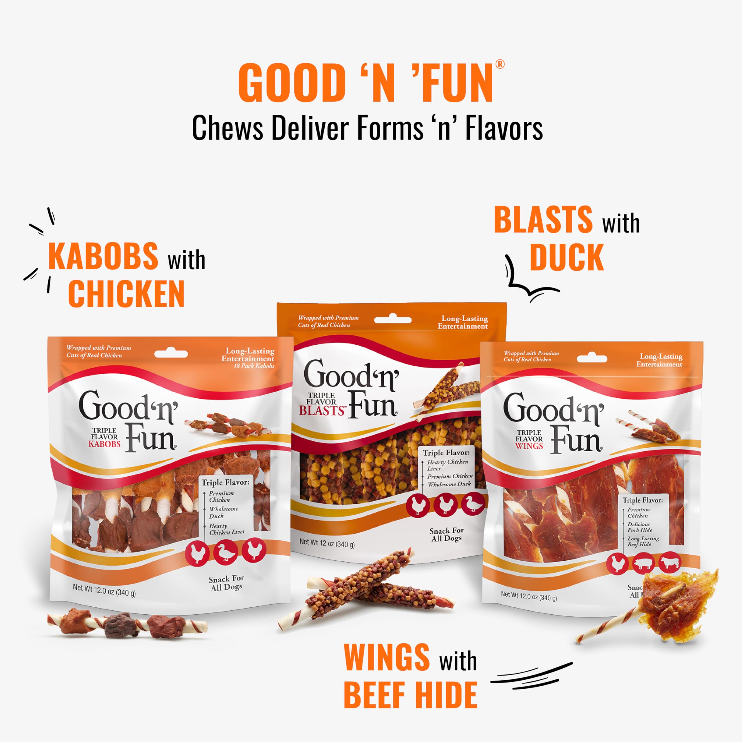 Good'n'Fun Kabobs: ideal para juegos y descansos activos