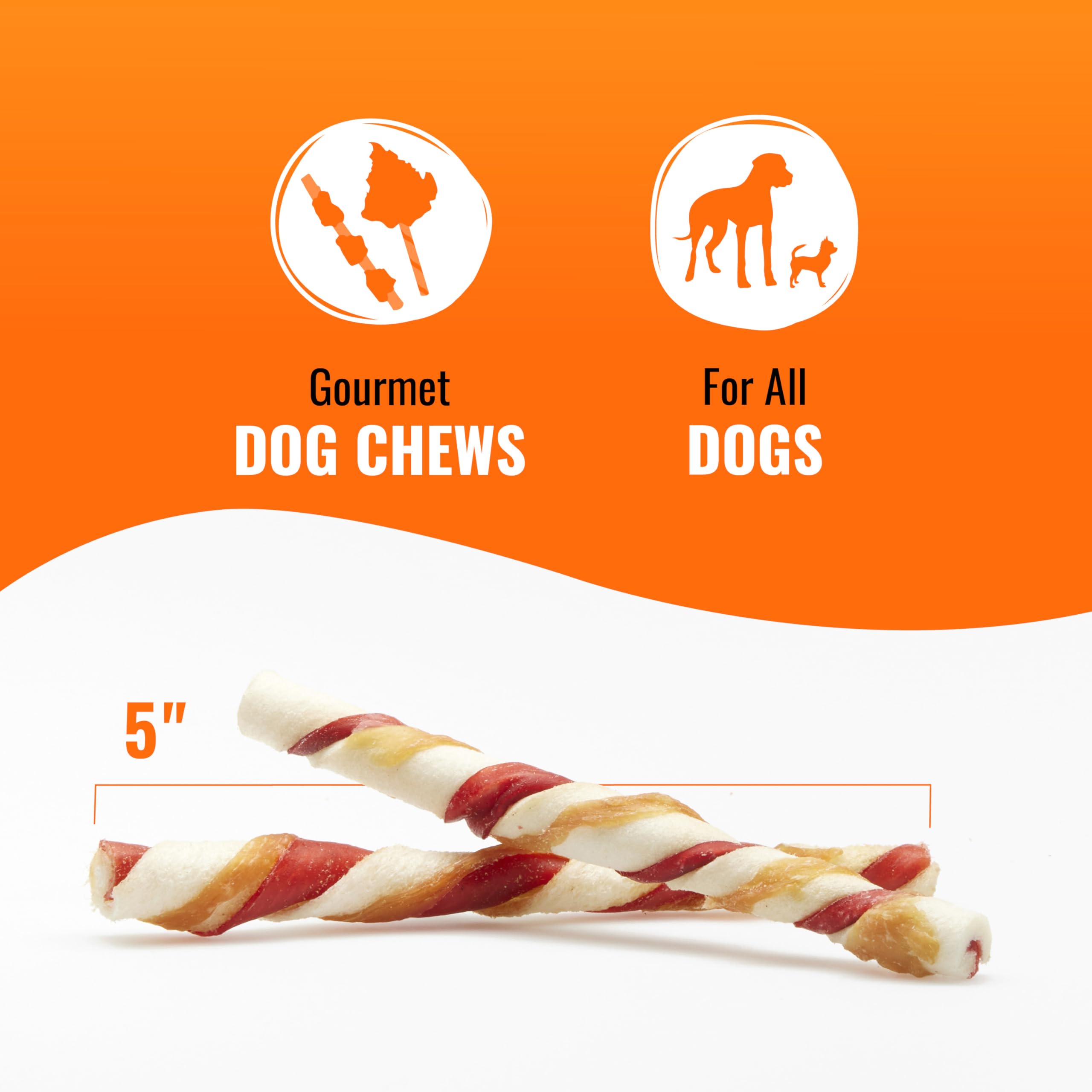 Good ‘n’ Fun Triple Flavor Twists dental-action promotes tartar-control potential through chewing.