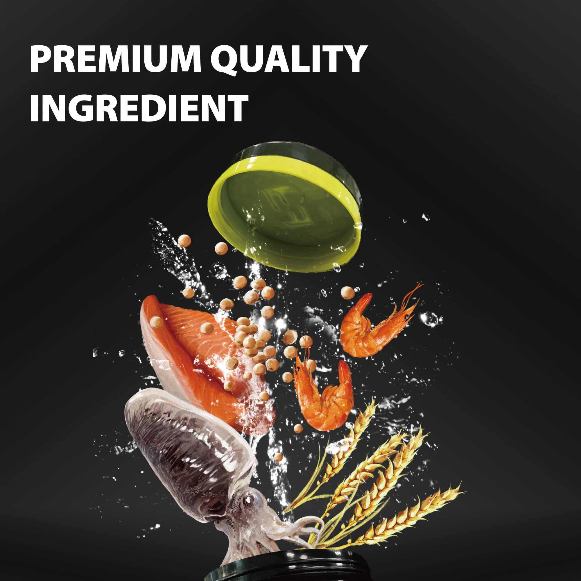 GOOD PARTNER Purify Series clown fish diet close-up illustrating balanced nutrition