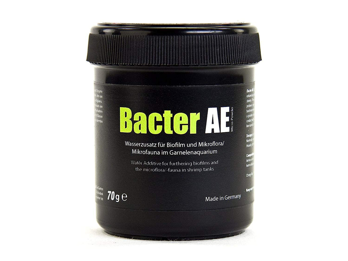 GOODGROWLIES GlasGarten Bacter AE Shrimp box 70g supports biofilm-friendly nutrition