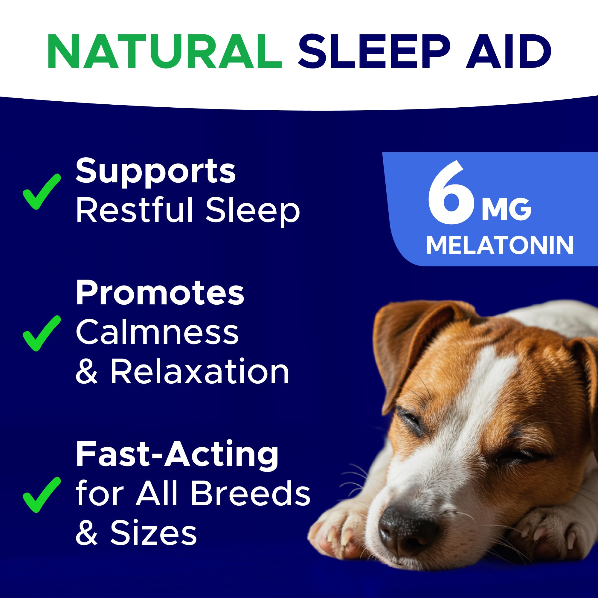 GOODGROWLIES melatonin dog treats chews closeup supports relaxed behavior during fireworks or storms.