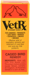 Goodwinol Vet Rx bird bottle provides aroma-driven respiratory support for birds.