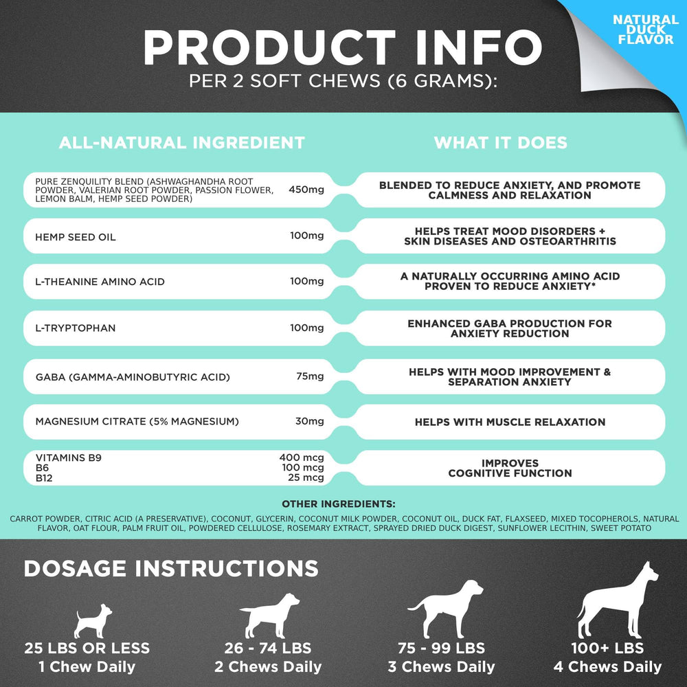 Googipet Daily Hemp Calming Chews herbs closeup conveys herbal calming benefits.