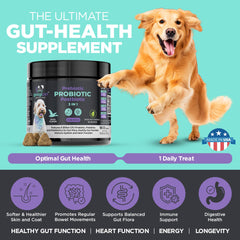 Googipet Probiotics ingredients pumpkin papaya clean, fiber-rich support for digestion.
