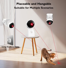 Goopow cat laser toy can be hung on walls to spark active play