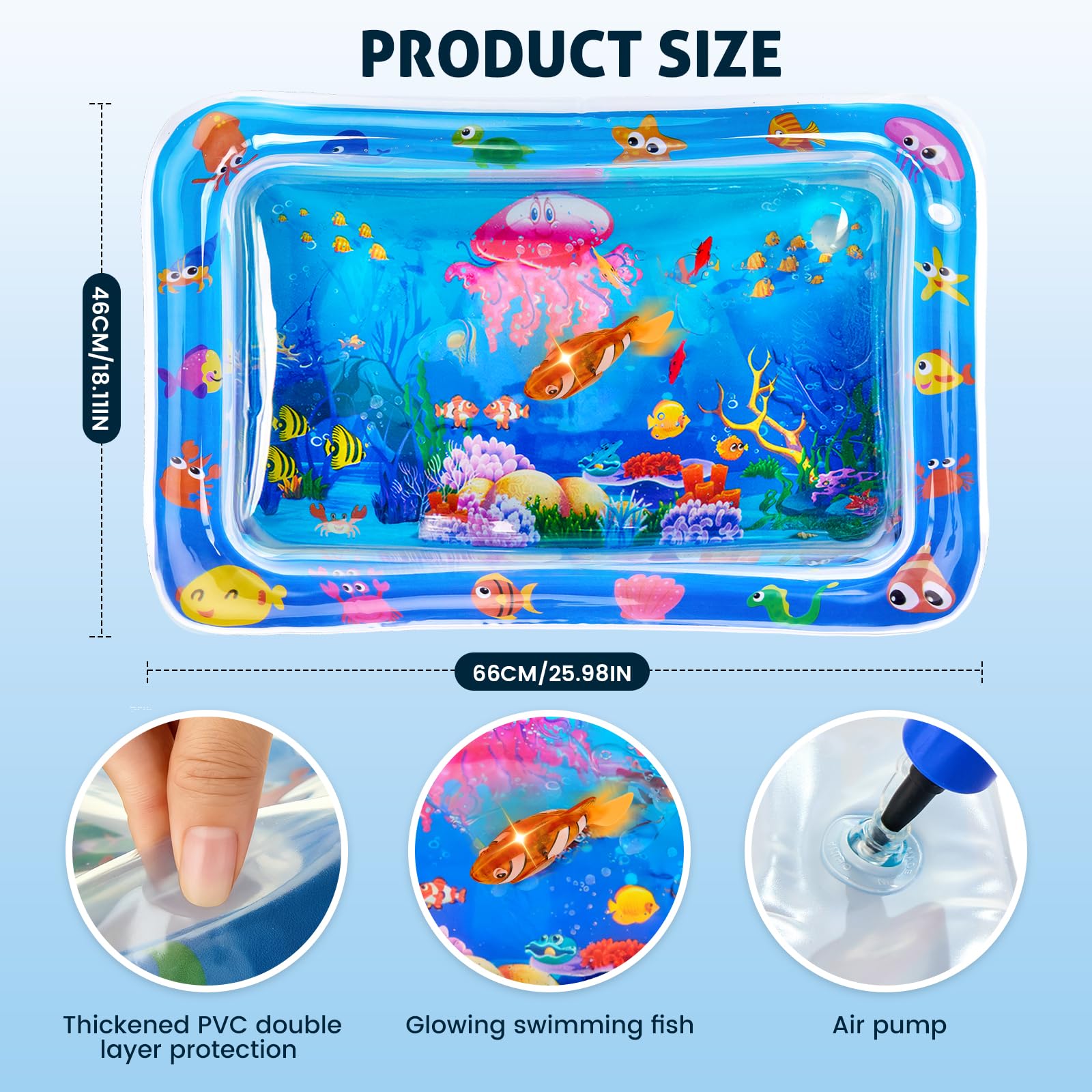 Goopreen Cat Water Mat easy-clean design for quick maintenance.