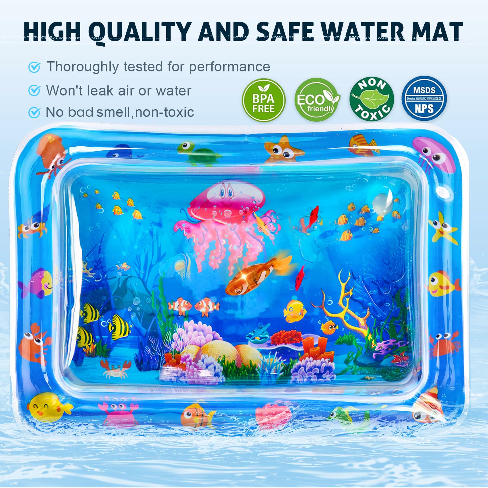 Goopreen Cat Water Mat suitable for indoor-outdoor use by pets.