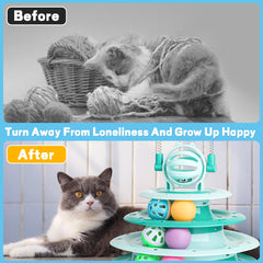 Goosheep cat toy green close-up material emphasizes safe PP construction and odor-free use