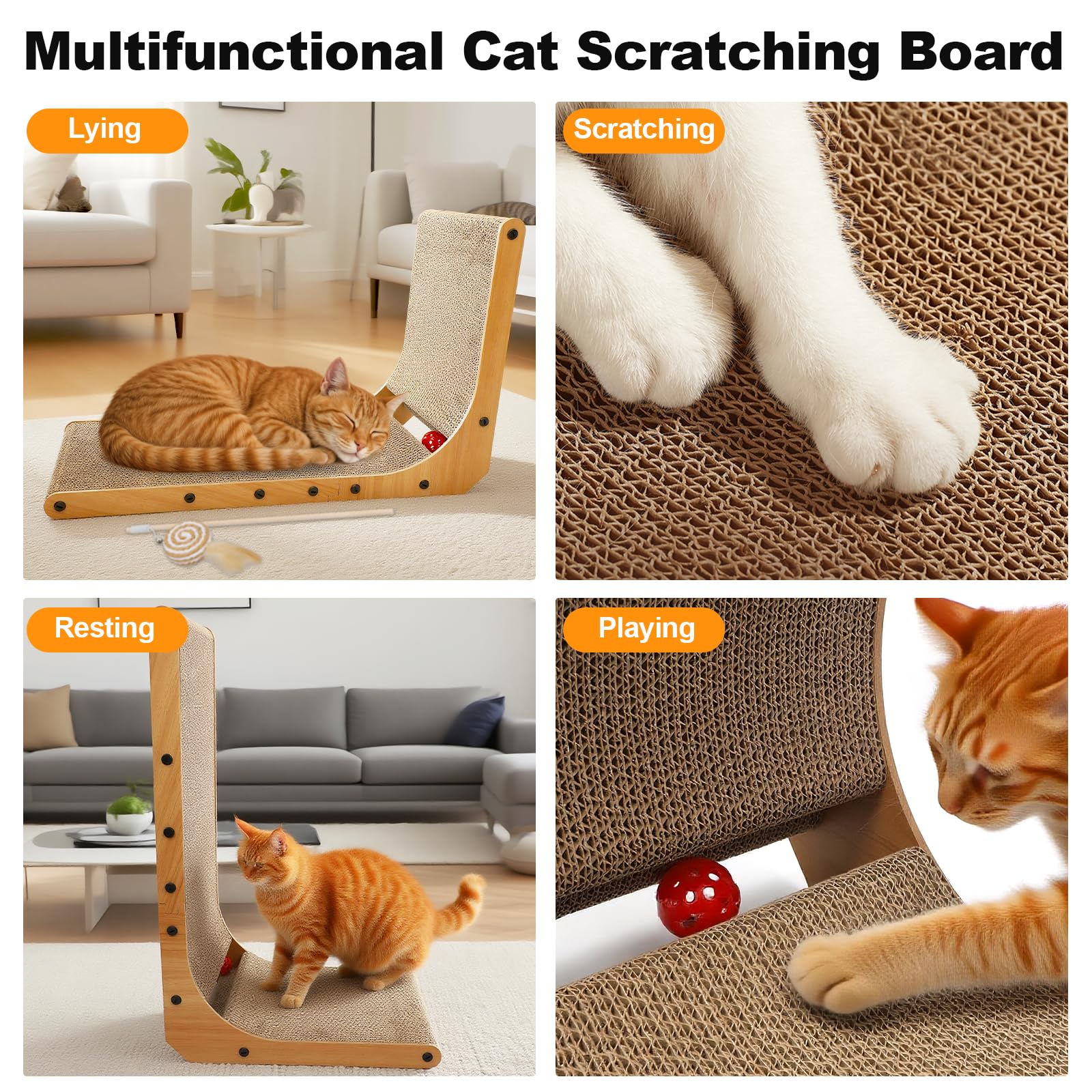 Goosheep Multi-Cat Use illustrates shared play and space efficiency