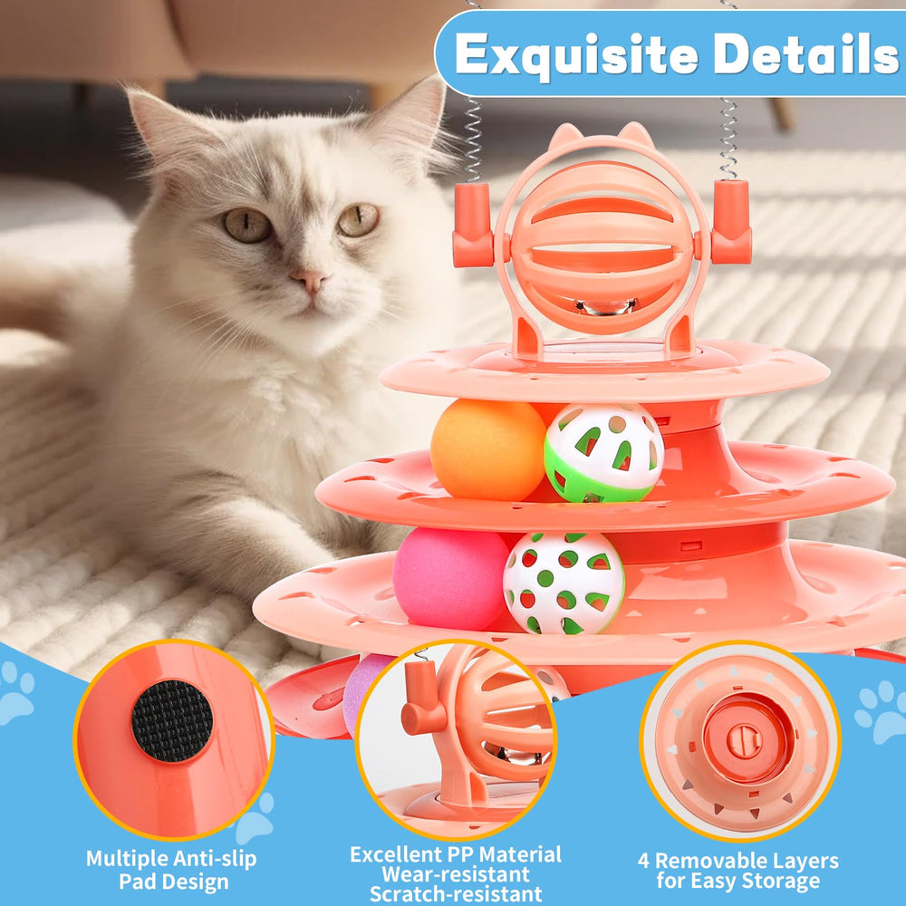 Goosheep PP material cat toy is odorless and safe