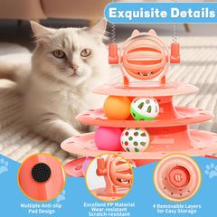 Goosheep PP material cat toy is odorless and safe