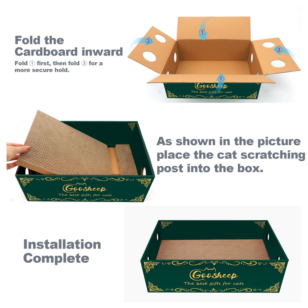 Goosheep easy snap assembly requires no tools for quick setup.
