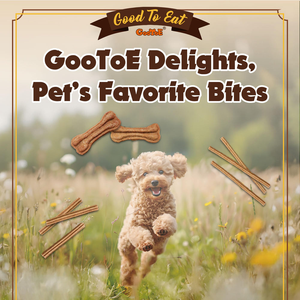 Gootoe Buffalo Dog Treats rich nutrients support coat and skin