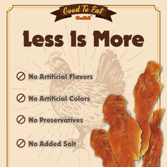 Gootoe chicken jerky gluten-free label highlights allergen-friendly, simple ingredients